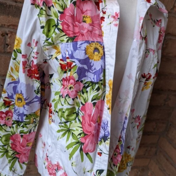 Tabi floral button down shirt - Picture 4 of 7